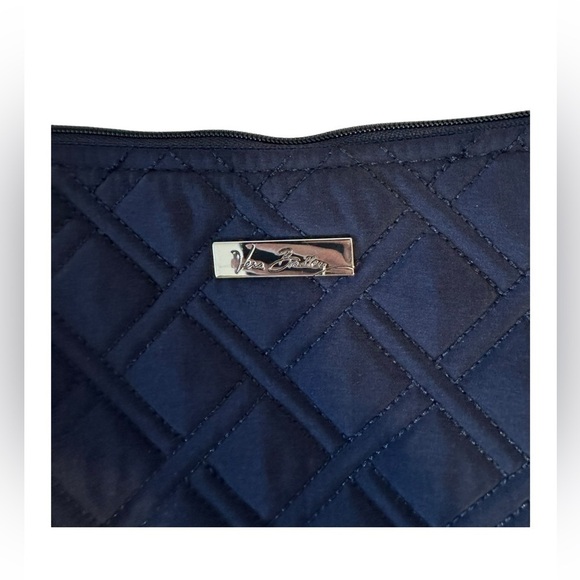 Vera Bradley Quilted Shoulder Black in Navy - Picture 2 of 6